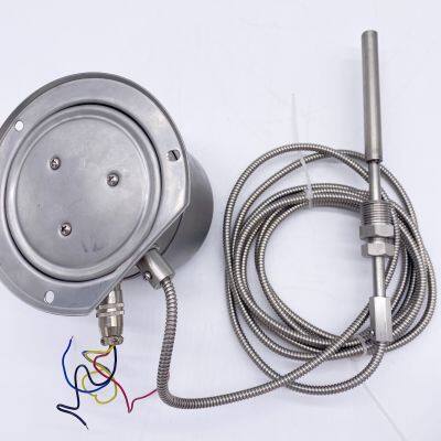Industrial Capillary Oil Level Temperature Gauge Thermometer Pressure Temperature Measurement Stainless Steel photo-4