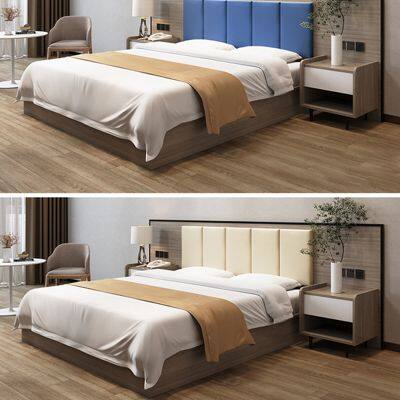Modern Hotel Guest Room Furniture Sets 5 Star Hotel Furniture Bed Room Bedroom Set photo-3