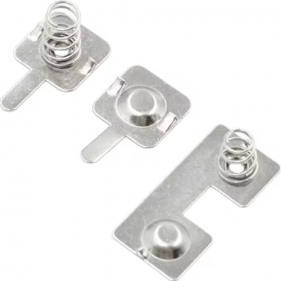 OEM Customized Metal Conversion Flat Leaf Spring Positive and Negative Remote Control Battery Contact Spring