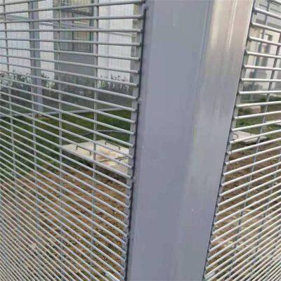 358 Anti Climb Security Fence Galvanized & PVC Coated Dual Protection Fence photo-2