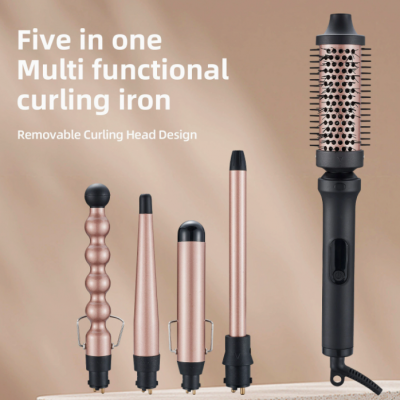 Fluffy Comb Hair Changing Multi in One Curling Stick/three Tube Water Wave Curling Device for Straight Hair（Wechat:13510231336）
