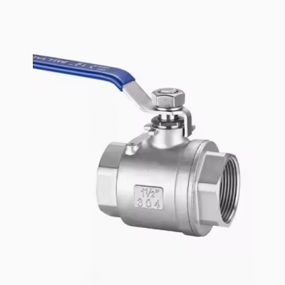 ANSI API Ball Valve 2-Piece 201 304 316 Stainless Steel 1000 WOG Soft Seal Internal Thread Manual Ball Valve photo-5