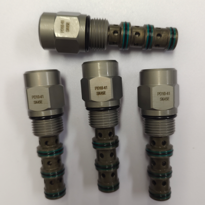 Pilot Two-Way Three-Position Hydraulic Control Directional Cartridge Valves PD10-41 10 GPM 250bar photo-5