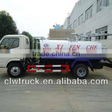 DFAC 3000L to 4000L mini fecing suction truck for sale