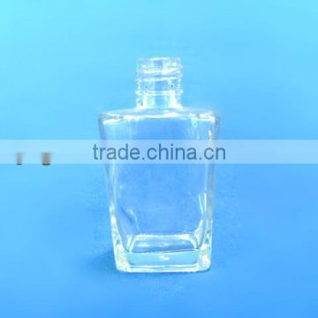 10ml square shape nail polish glass bottle