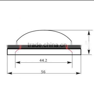 120 Degree 56mm Bay Light Led Optical Lens With Gasket photo-2
