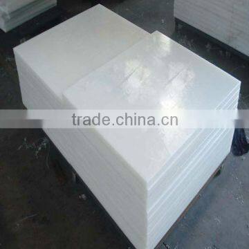 hard thick white plastic board