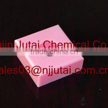 Wear resistant customized CNC pink UHMW-PE block