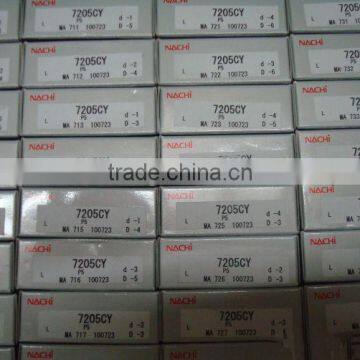 Nachi angular contact ball bearing 7205CY