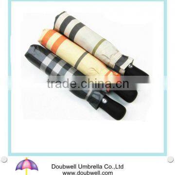 different colors umbrella and full automatic umbrella and checked umbrella