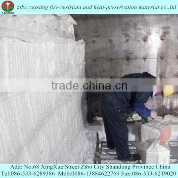 ceramic fiber module for process heaters