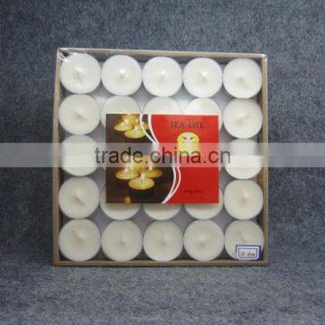 8 hours unscent white cheap mini paraffin tealight candle                        
                                                Quality Choice