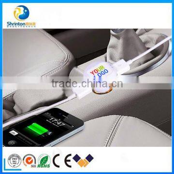Hot selling car accessary 5V 2.1A .1A Car Charger