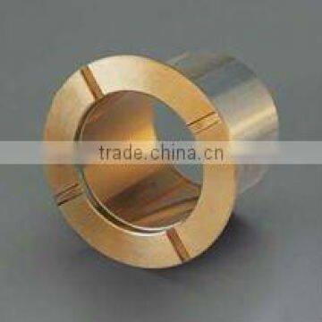 Oilless flage Bi-metal self lubricating bearing bushing