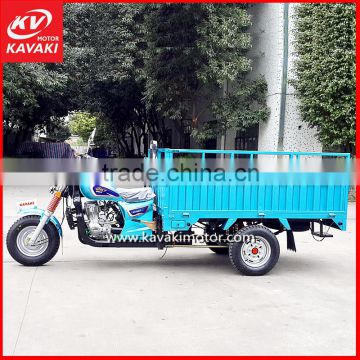 200CC Lifan Engine Air-Cooled Cargo Tricycle Passenger Tricycle Double Usage For 8 People