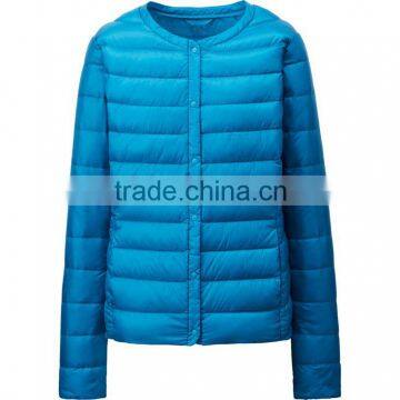 winter custom packable down jacket women