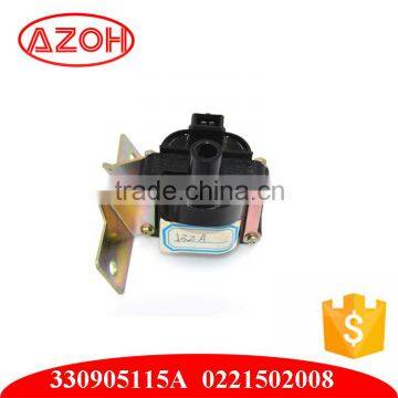Auto Parts Ignition Coil Volkswagen 330905115A Fits for VW Santana 1.8L , Audi 200(83-91) Bosch 0221502008 0221502007