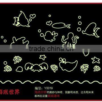 Colorful Glow in Dark Sea Life Wall Sticker Decal Mural Home Room Nursey Decor