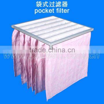 Lowest Price of Air conditioner filter pocket air filter china air purifier filter