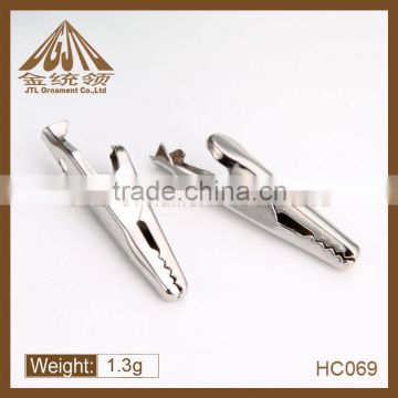 promotional simple crocodile metal clip