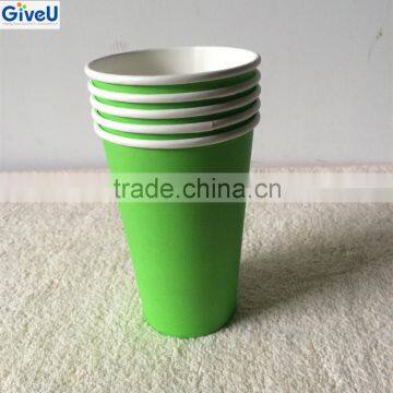 Beverage Use and Paper,235~300gsm PE Paper Material Coffee Cups for Vending