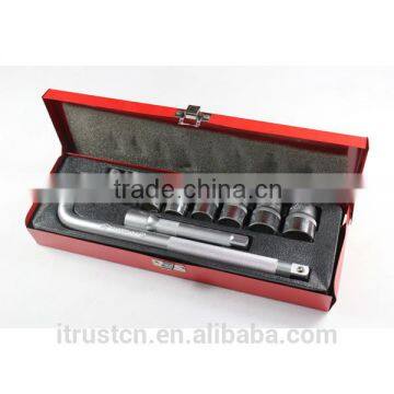 10PCS 1/2" metall box socket set 4010AAL GS KING TOOLS made in china