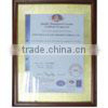 Certificate of Approval