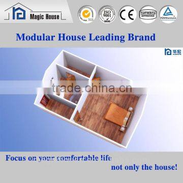 China Made Prefabrecated Tiny House Plan/one Bedroom Family House Home/electric and Water System Pre-make Home photo-2