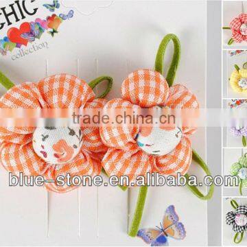 Fashion hair accessories hair band flower hair scrunchie