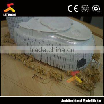 architectural building model making with led lighting