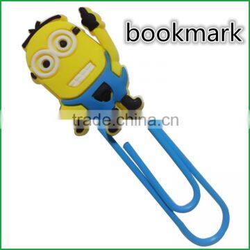 soft pvc creative bookmarker