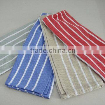 Red Check Tea Towel Big Size Cleaning Towel Dish Towel photo-2