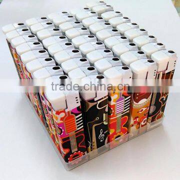 2016 Customized Sticker Refillable Plastic Electronic Lighter for Cigarette photo-6