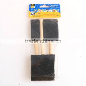 3pcs 2015 New High Quality Plastic Handle Foam Brush For Kids photo-3