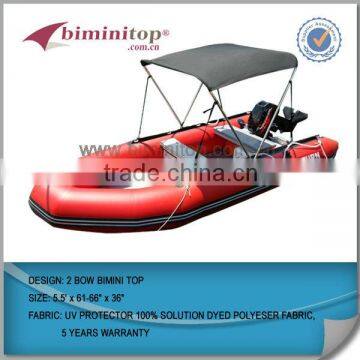 UV Protector surper quality 430cm Inflatable Boat Bimini Top