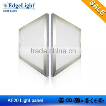 Edgelux AF20 white led ceiling light panel waterproof tempered glass panel aluminium frame led advertising display lamp box