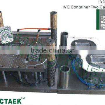 Two Cavities Aluminium Foil Container Mould (IVC)