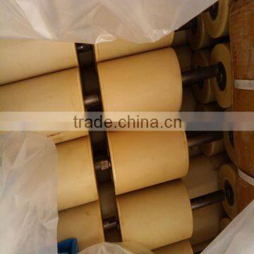 Cement nylon roller idler,conveyor nylon idler,iso nylon conveyor idler