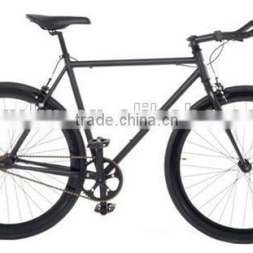 factory price black color 700C Cr-Mo steel single speed bike