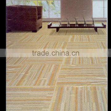 100% pp Fiber With Pvc Backing Tiles for Oofice