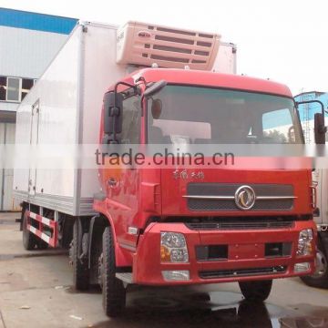 dongfeng 6x4 refrigerator truck for fresh food , sea food ,ice cream