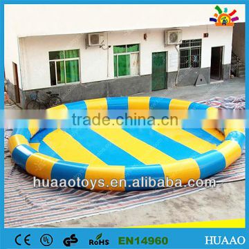 Round colorful large inflatable pools