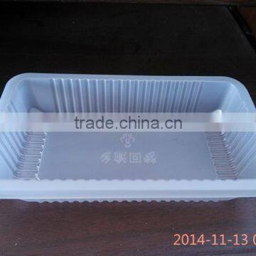 disposable plastic fruit &vegetable tray