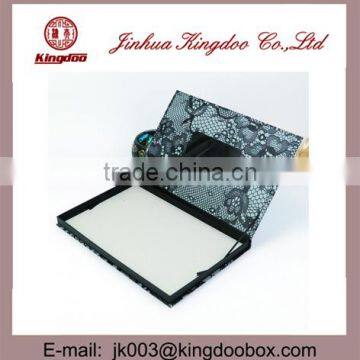 Jinhua Supplier Handmade Paper Cosmetics Box paper box with mirror gift paper box