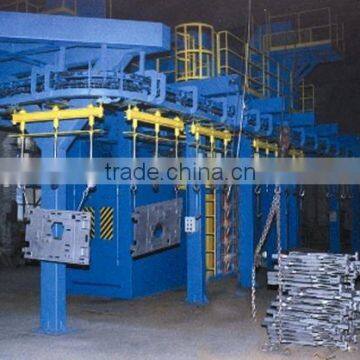 Qingdao Shot Blasting Machine for the Natural Gas Hydraulic Cylinders Cleaning