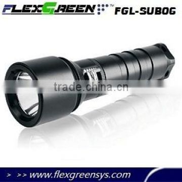 xml T6 high bright rechargeable LED 1000 lumen diving flashlight