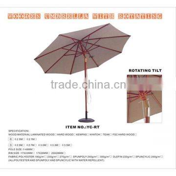 2015 Strip custom Chinese new arriva aluminum staight parasol