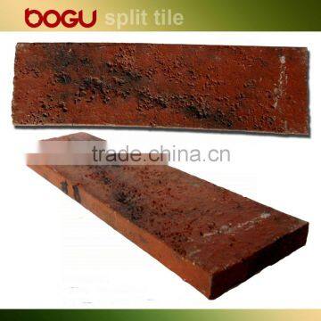 Outdoor wall panel red terracotta clinker tile manufacture