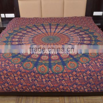 Indian Mandala Duvet Cover Cotton Dorm Bedding Ethnic Doona Blanket Boho Quilt Covers