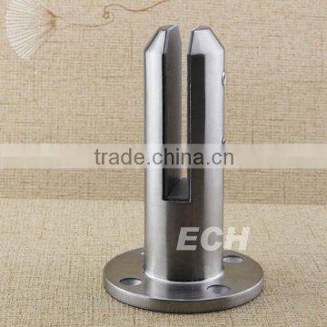 China supplier firm 316L stainless steel glass clips base plate